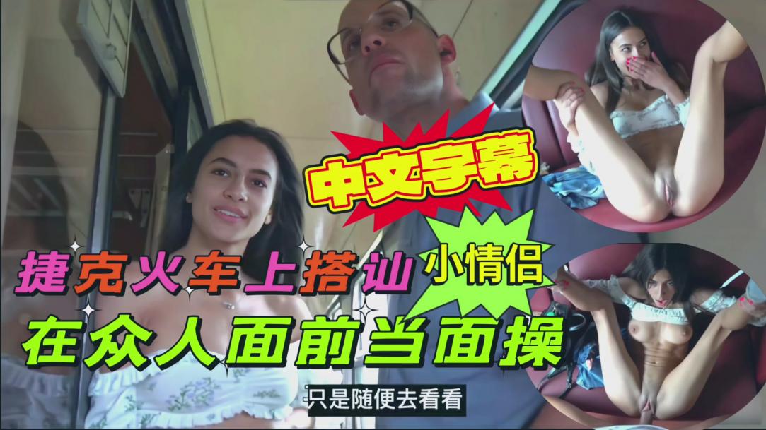 捷克火车上搭讪年轻小美女，出高价 当众操